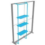 Schappensysteem | LUMIX™ | Wit | 3 Niveaus | 817x318mm, Verzenden