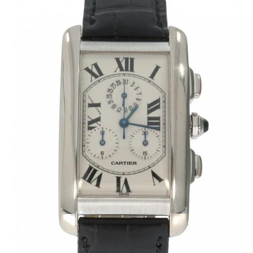 Cartier Tank Americaine W2603356, Handtassen en Accessoires, Horloges | Dames, Verzenden