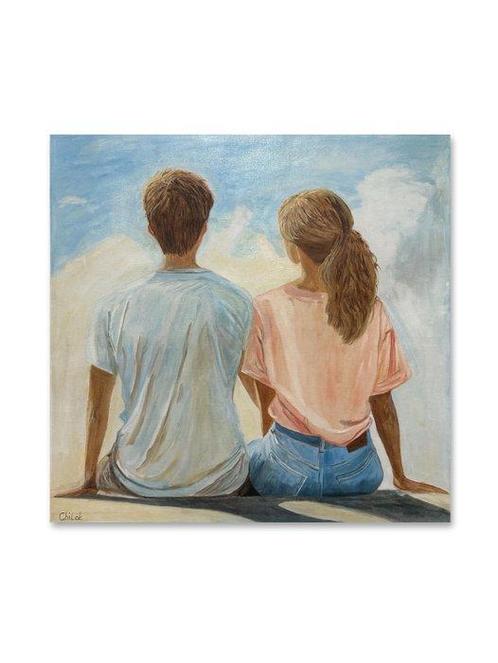 ChiLok - Back, Antiek en Kunst, Kunst | Schilderijen | Modern