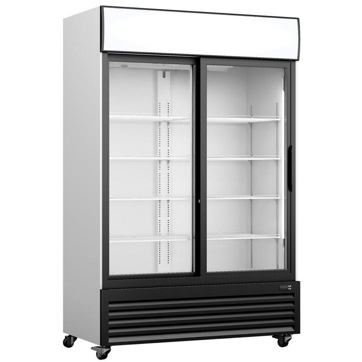Koelkast | 706L | Zwart/Wit | +1°C/+10°C | Statisch +, Zakelijke goederen, Horeca | Keukenapparatuur, Nieuw in verpakking, Verzenden
