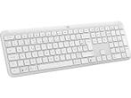 Logitech - Draadloos toetsenbord - Azerty - Wit, Computers en Software, Toetsenborden, Verzenden, Logitech, Draadloos, Nieuw