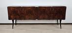 Credenza Veneziana in Mogano - Credenza - Glas, Messing,