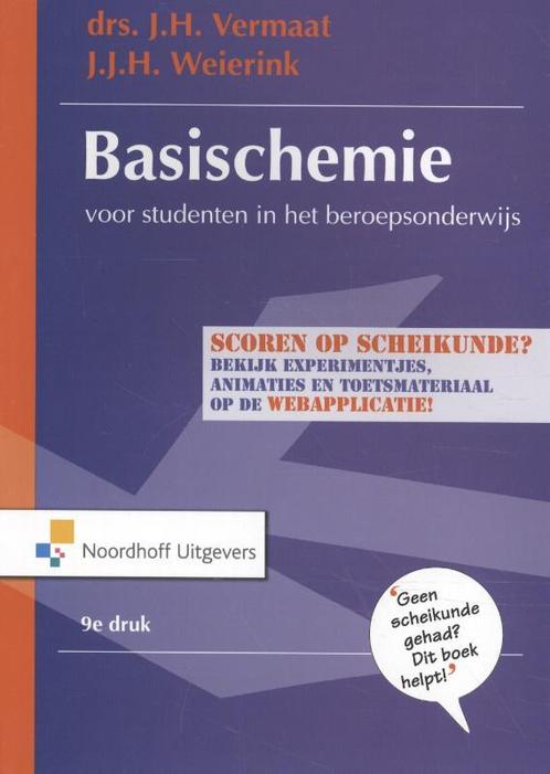 Basischemie 9789001895730 Drs.J.H. Vermaat, Boeken, Schoolboeken, Zo goed als nieuw, Verzenden
