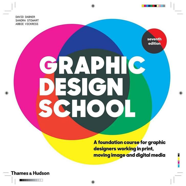 Graphic Design School 9780500295595 David Dabner, Livres, Langue | Anglais, Envoi