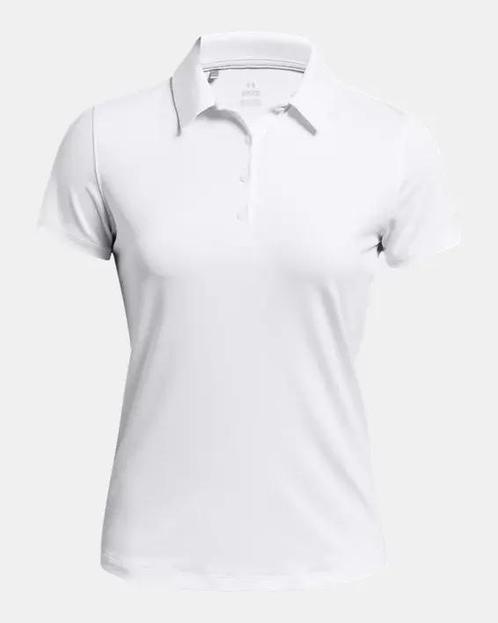 Under Armour Playoff Ss Polo-Wht - Maat MD, Kleding | Dames, Topjes, Wit, Nieuw, Maat 38/40 (M), Ophalen of Verzenden