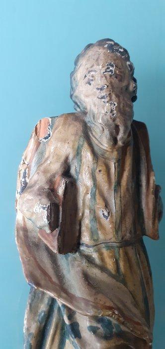 sculptuur, Moïse - 21.5 cm - Hout, Gips, Antiek en Kunst, Kunst | Niet-Westerse kunst