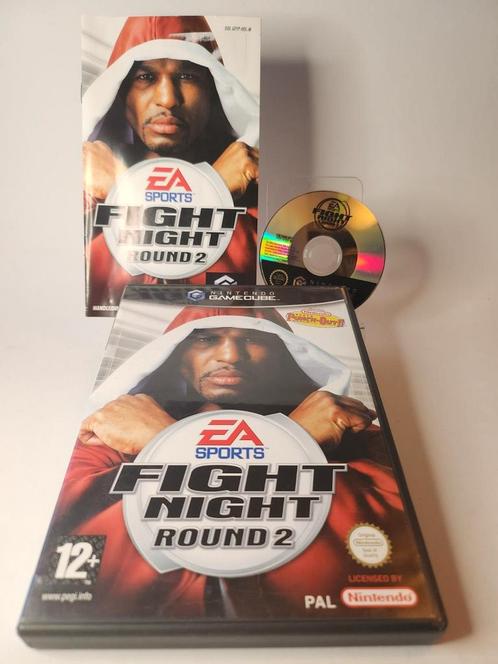 EA Sports Fight Night Round 2 Nintendo Gamecube, Games en Spelcomputers, Games | Nintendo GameCube, Zo goed als nieuw, Ophalen of Verzenden