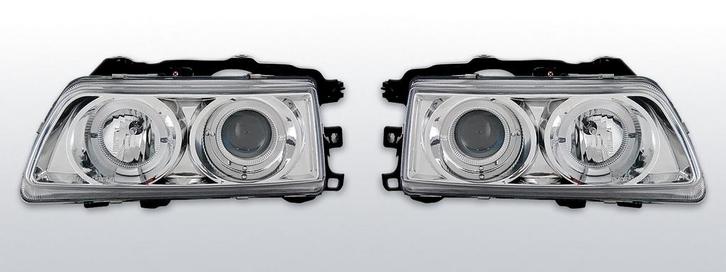 Koplampen Angel Eyes| Honda CRX 1988-1989 | chroom, Auto-onderdelen, Verlichting, Nieuw, Honda, Verzenden