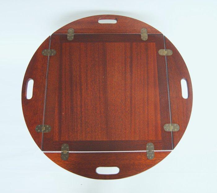 Tafel - Mahonie - butler-tafel, Antiek en Kunst, Curiosa en Brocante