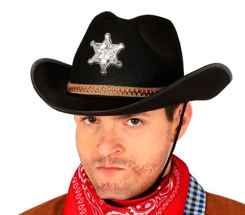 Sheriff Cowboyhoed, Hobby en Vrije tijd, Feestartikelen, Nieuw, Verzenden