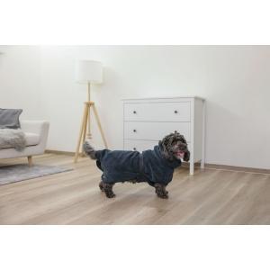Bathrobe for dogs, blue, s, back length 40 cm, Animaux & Accessoires, Accessoires pour chiens