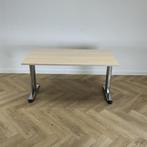bureau 140x80 cm, ahorn - chroom, Maison & Meubles, Bureaux, Bureau