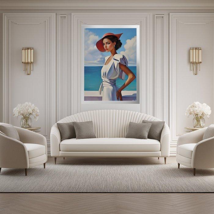 Aiana Roz - The Seaside Lady, Antiek en Kunst, Kunst | Designobjecten