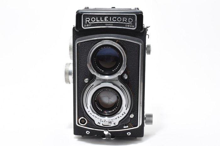 Rollei cord IV Xenar 3.5/75mm Twin lens reflex camera (TLR), Audio, Tv en Foto, Fotocamera's Analoog