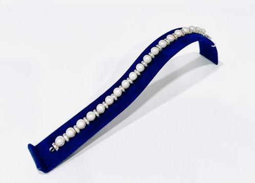 Zonder Minimumprijs - Armband Zilver - Parel, Handtassen en Accessoires, Armbanden