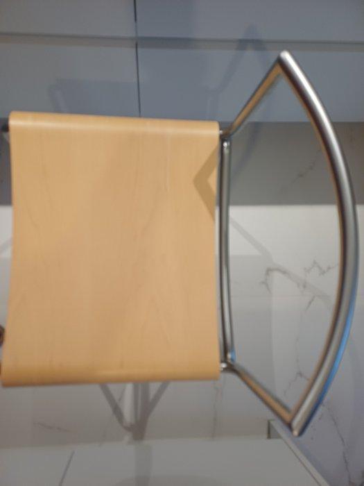 LaPalma - Kruk (3) - Staal, Hout, Antiek en Kunst, Antiek | Meubels | Stoelen en Sofa's