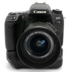 Canon EOS 77D + EF-S 18-55mm f/3.5-5.6 IS + grip, Audio, Tv en Foto, Fotocamera's Digitaal, Nieuw