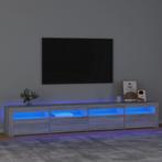 vidaXL Tv-meubel met LED-verlichting 240x35x40 cm grijs, Verzenden, Nieuw