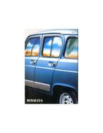 1986 RENAULT 4 BROCHURE FRANS, Ophalen of Verzenden