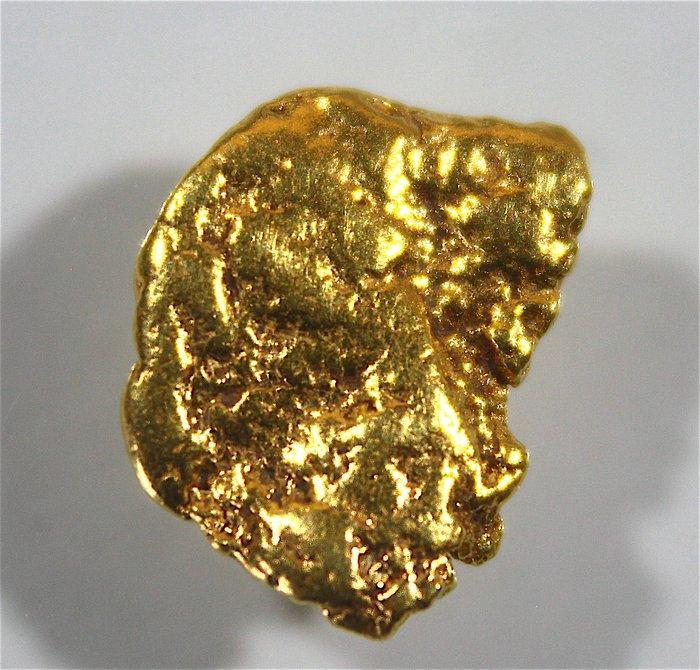 Gold Alaska Goud nugget - Hoogte: 7 mm - Breedte: 6 mm- 0.33, Verzamelen, Mineralen en Fossielen