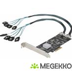 StarTech.com 8 Port SATA PCIe Kaart, PCI Express 6Gbps SATA