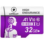 LUXWALLET HC U1 - 32 GB Micro SD Kaart  - TF  Klasse 10 -, Audio, Tv en Foto, Foto | Geheugenkaarten, Nieuw, Verzenden