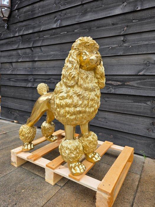 Beeld, XL Poodle Dog - 78 cm - Hars, Antiek en Kunst, Curiosa en Brocante