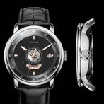 N.B. Yäeger - Air Commodore Spezial Edition BL/R - Heren -, Handtassen en Accessoires, Horloges | Heren, Nieuw