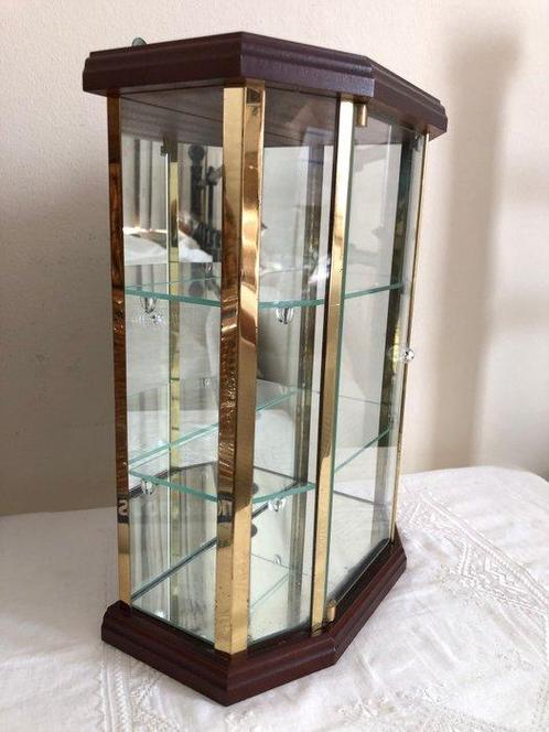 Armoire - Bois, Verre - Armoire avec poignée en Swarovski, Antiek en Kunst, Curiosa en Brocante