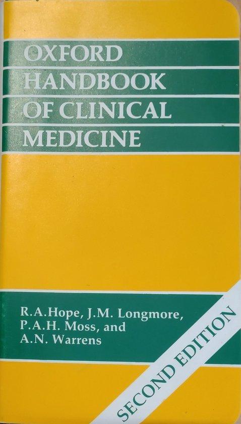 Oxford Handbk Clinic Med 2E X 9780192617354 R. A. Hope, Livres, Langue | Anglais, Envoi