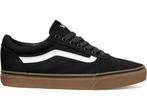 Vans Ward Canvas - Heren Sneakers - Maat 42.5 - Black/Gum, Verzenden, Nieuw