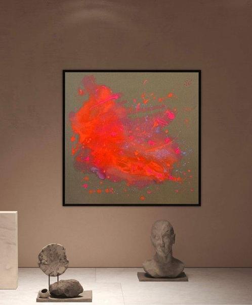 Stefanie Raus - Summer II 723 XXL, Antiek en Kunst, Kunst | Schilderijen | Modern