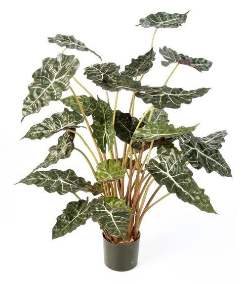 Kunstplant Alocasia 110 cm, Huis en Inrichting, Kamerplanten, Verzenden