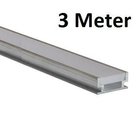 LED Profiel 3 meter - vloer / beloopbaar, Doe-het-zelf en Bouw, Metalen, Verzenden