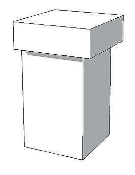 *TIP* Toonbank U-Frame Thick C-PUH-006, Zakelijke goederen, Kantoor en Winkelinrichting | Winkel en Inventaris, Ophalen of Verzenden