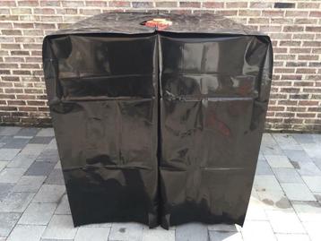 Zwarte UV-hoes voor 1000L IBC