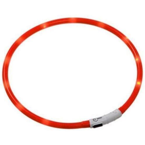 LED EASYDOG halsband - oranje - inkortbaar 20 tot 70 CM, Maison & Meubles, Lampes | Autre, Envoi