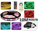 LED strip RGB/W 10-meter Plug & play - dimbaar, Verzenden, Nieuw