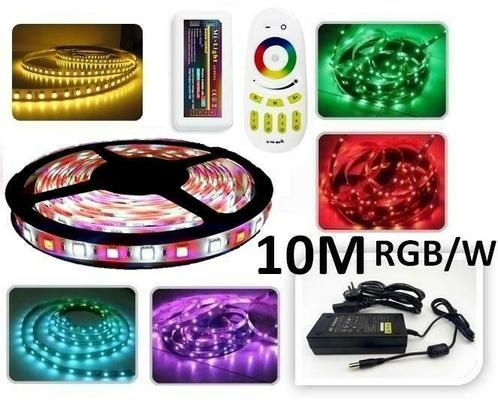 LED strip RGB/W 10-meter Plug & play - dimbaar, Huis en Inrichting, Lampen | Overige, Verzenden