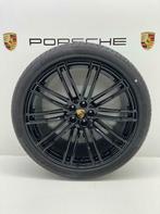 Porsche Macan ORIGINELE 21Turbo IV zwart met Pirelli banden, Auto-onderdelen, Banden en Velgen, Ophalen, Gebruikt, 295 mm, Banden en Velgen