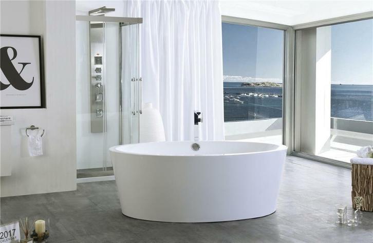 Sanifun vrijstaand bad Letica 1700 x 1100 x 600, Doe-het-zelf en Bouw, Sanitair, Ophalen of Verzenden