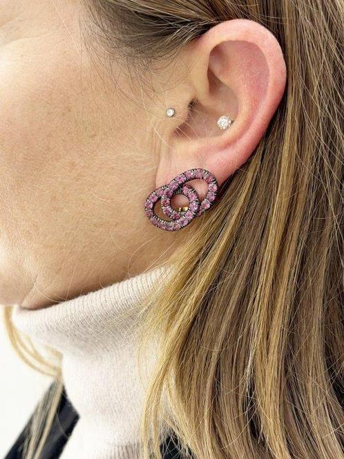Pomellato - Boucles doreilles - Catene - 18 carats Or jaune, Handtassen en Accessoires, Oorbellen
