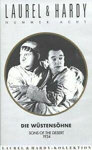 Laurel & Hardy - Die Wüstensöhne [VHS]  DVD, Cd's en Dvd's, Dvd's | Overige Dvd's, Gebruikt, Verzenden