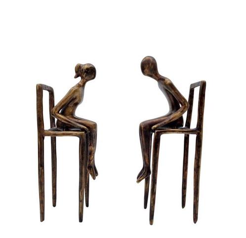 Beeldje - Brons, Antiek en Kunst, Kunst | Designobjecten