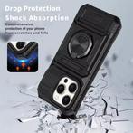 iPhone 13 - Card Slot Hoesje met Kickstand - Grip Socket, Verzenden, Nieuw