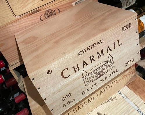 2013 Château Charmail - Haut-Médoc Cru Bourgeois - 6 Flessen, Collections, Vins