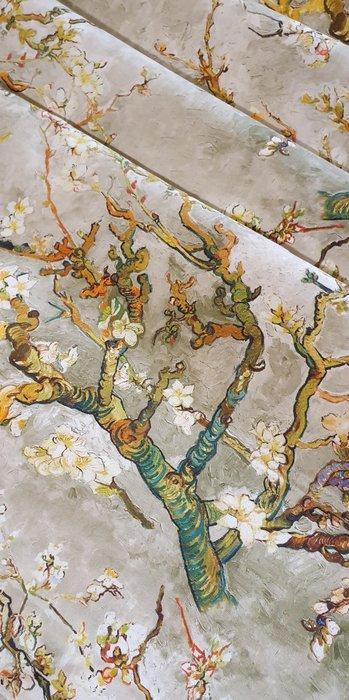 350x280 cm! Stof Art Nouveau Van Gogh Mandorlo in fiore -, Antiek en Kunst, Antiek | Tapijten, Tafelkleden en Textiel