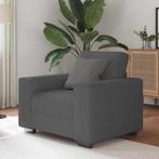vidaXL Fauteuil 60 cm corduroy stof donkergrijs, Verzenden, Nieuw