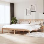 vidaXL Bedframe massief hout 180x200 cm, Huis en Inrichting, Slaapkamer | Bedden, Verzenden, Nieuw