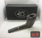 S.M. Pipe - canadian billiard liscia nera - Pijp - Bruyere,